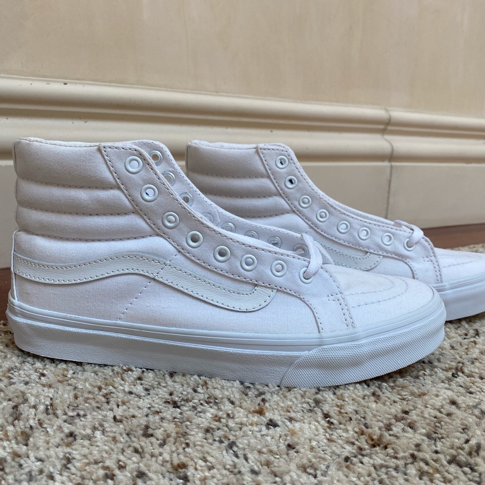 Vans Sk8-Hi White Sneakers